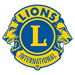 Lions Clubs International blue and gold emblem